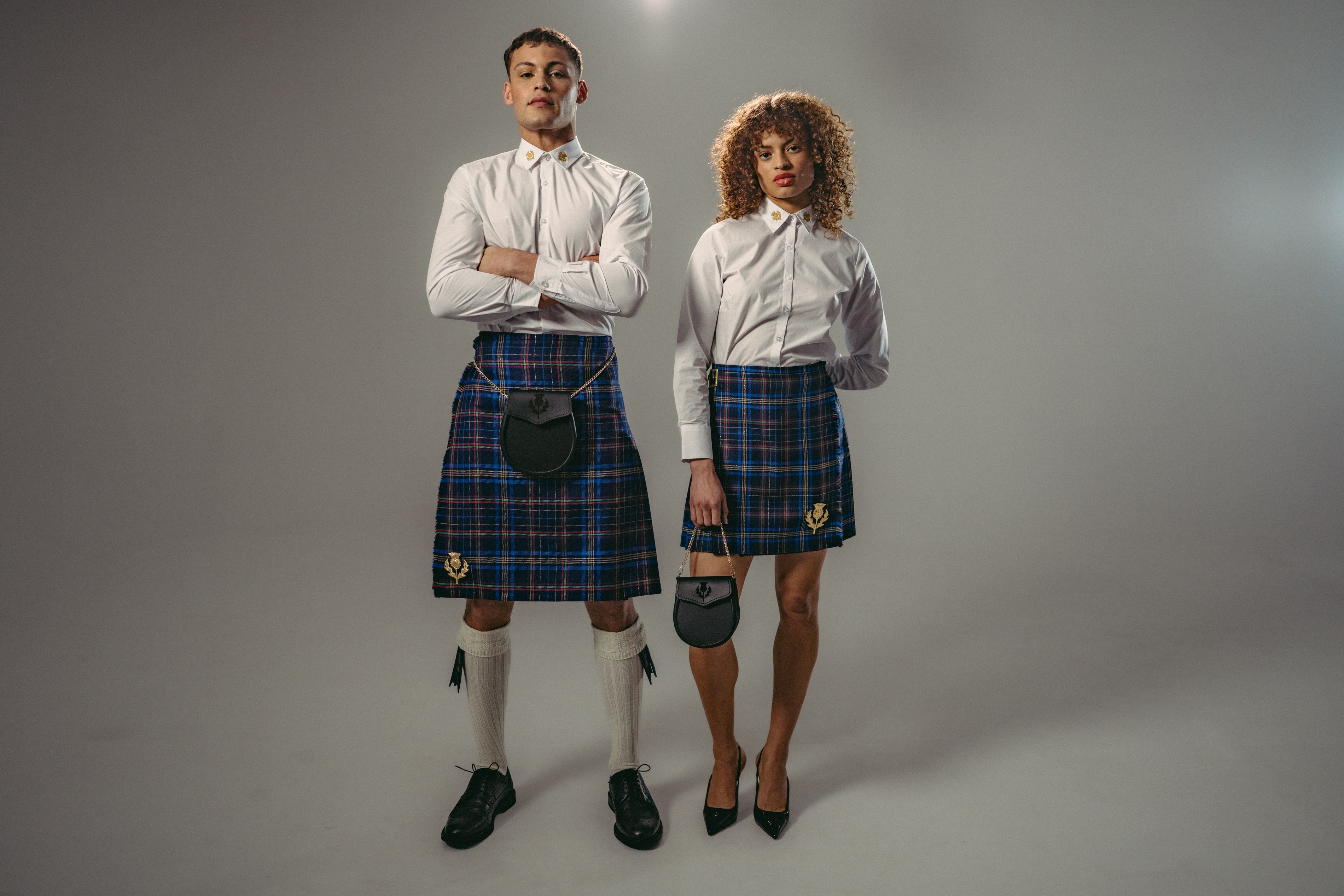 Commonwealth Games models - Adam and Victoria - faced racial abuse after the outfit unveiling.