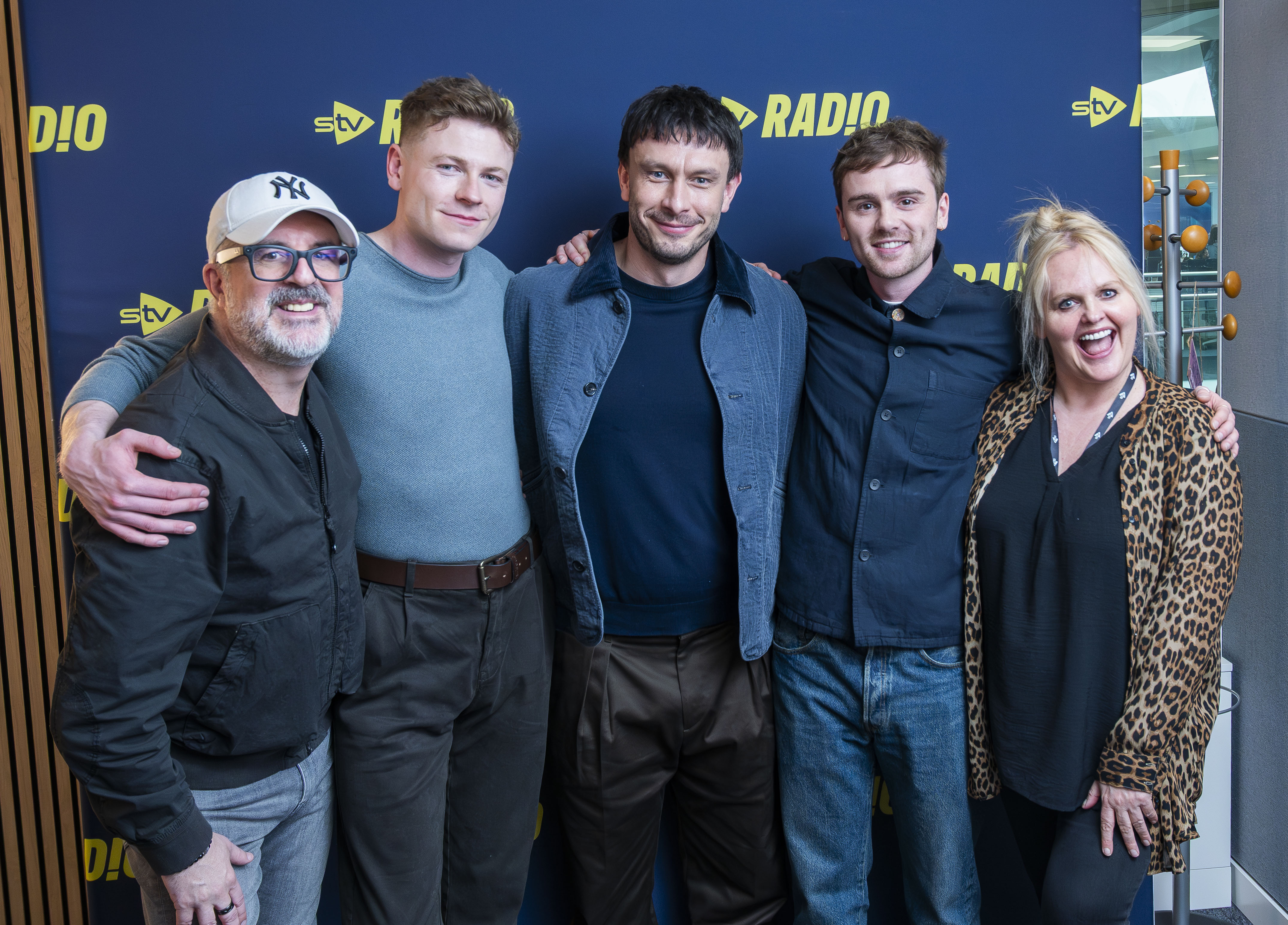 Ewen Cameron, Stuart Campbell, Richard Gadd, Mitchell Robertson and Cat Harvey.