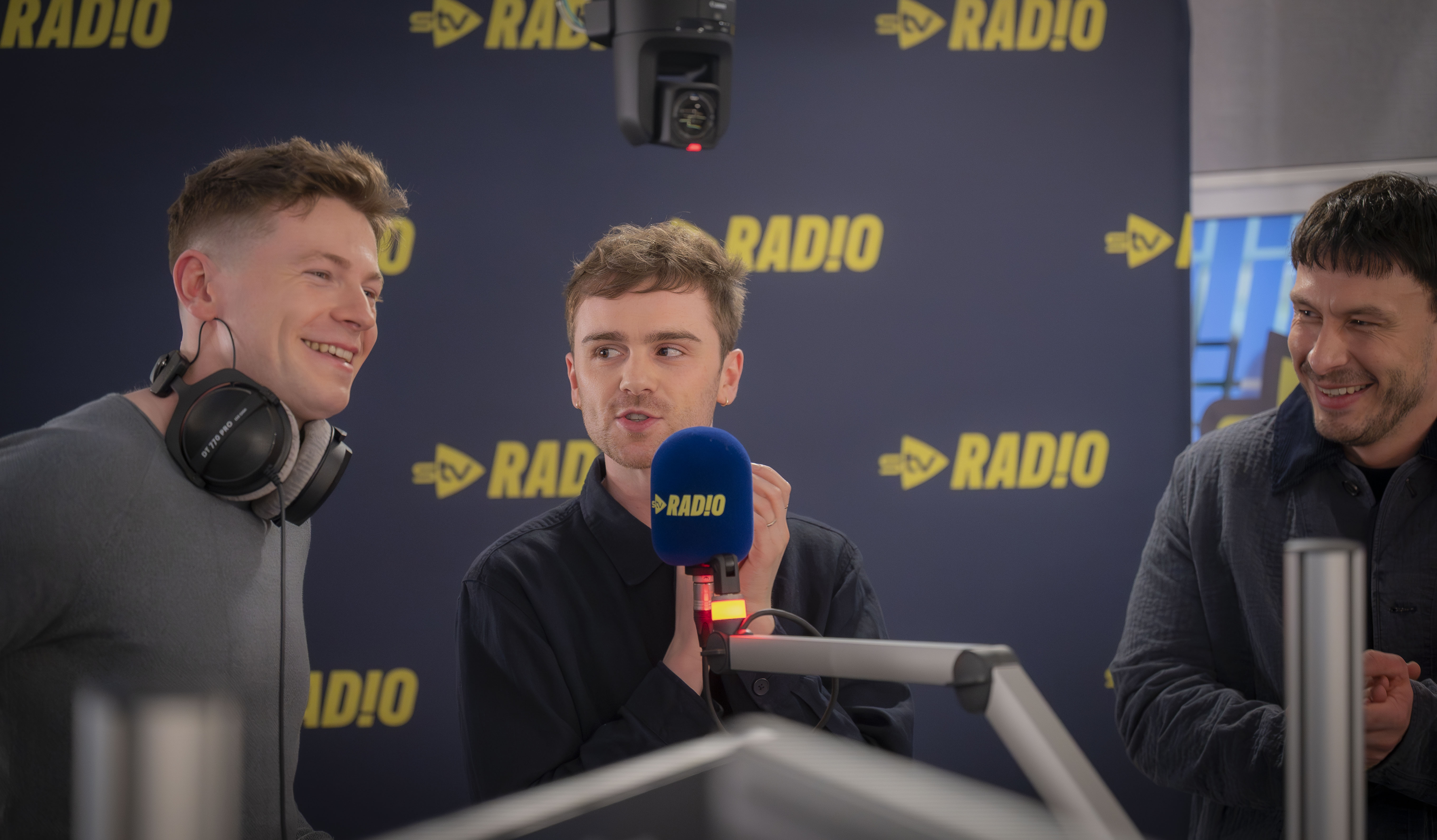 Stuart Campbell, Mitchell Robertson and Richard Gadd.