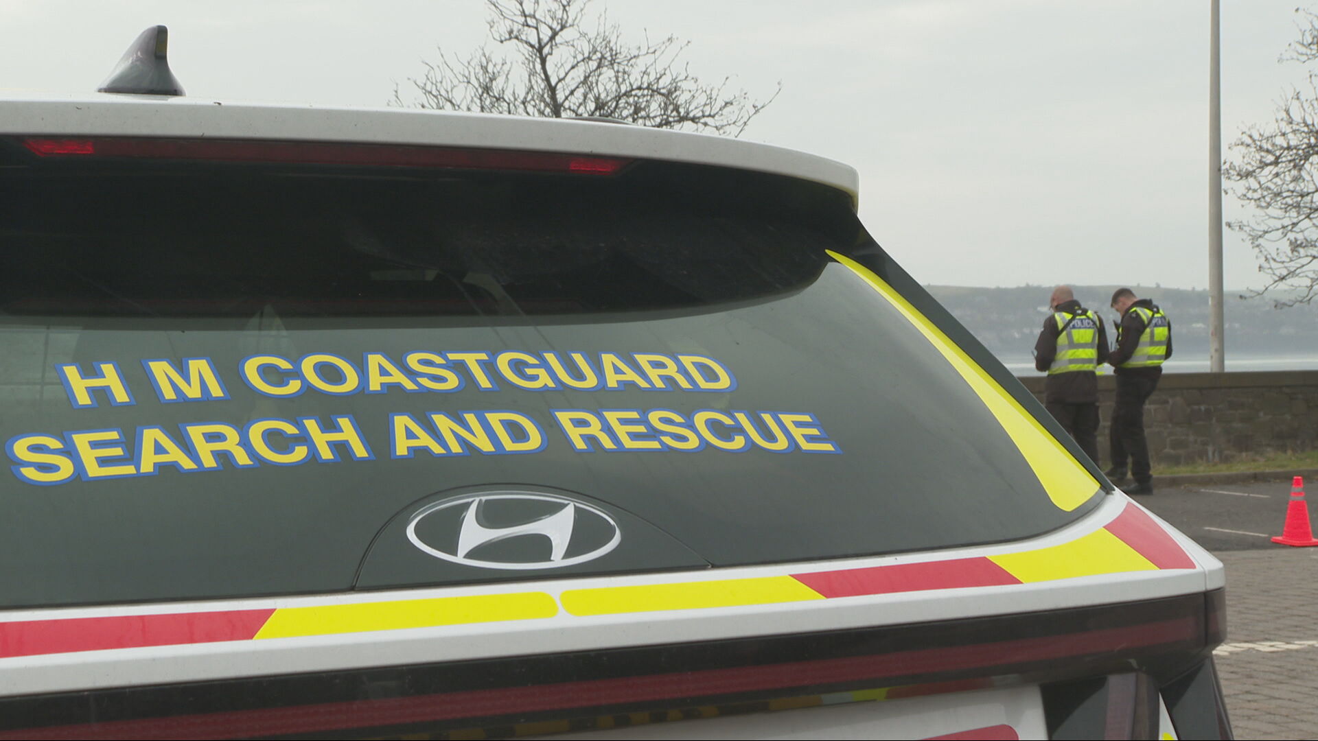 Coastguard teams are assisting with the search