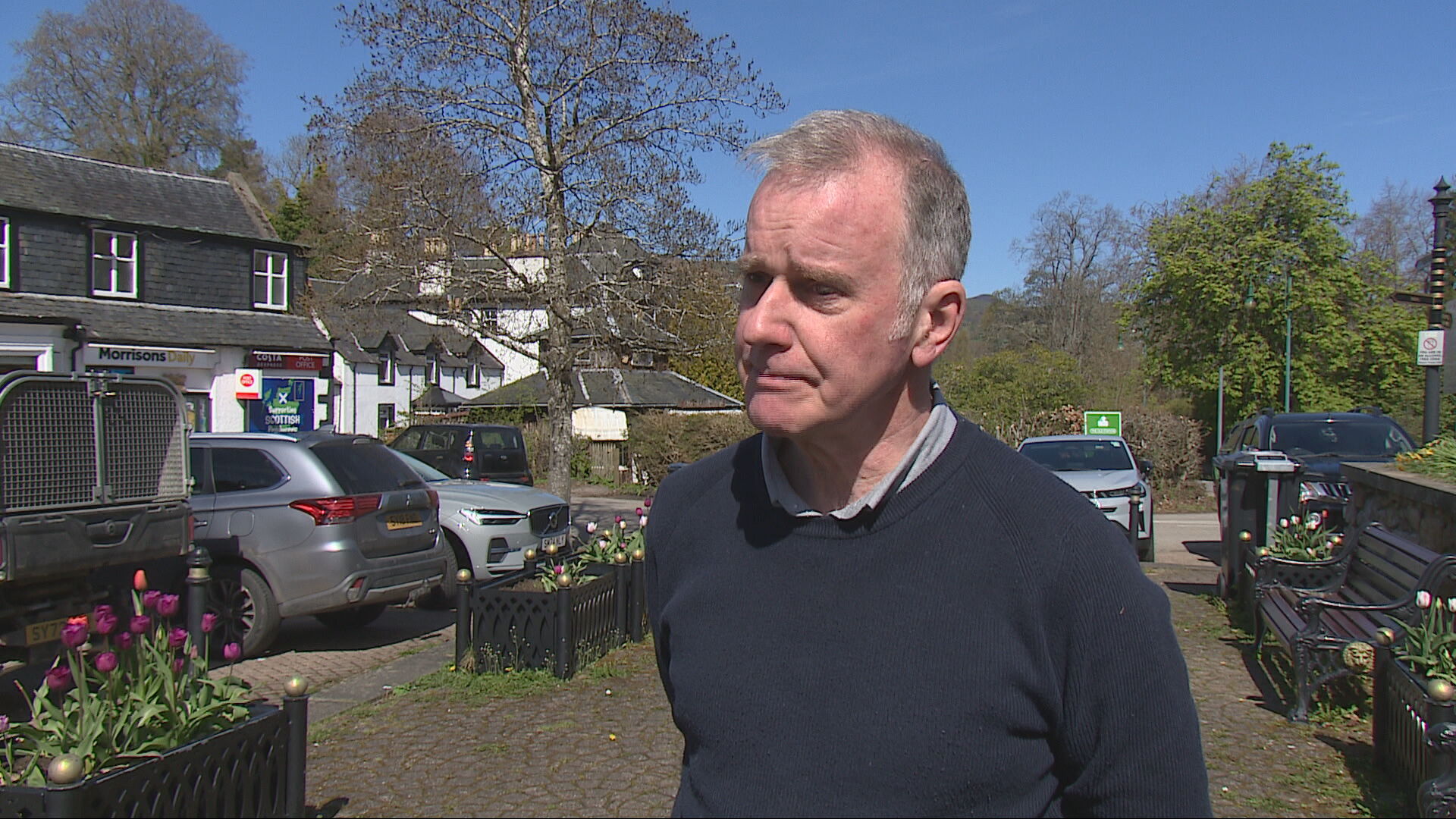 Ron McAulay is the Strathpeffer Community Council chairman