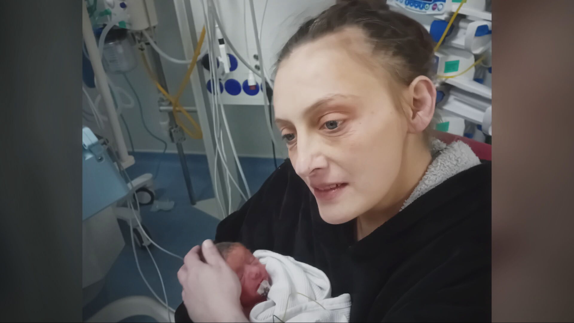 Heather with baby Charlie