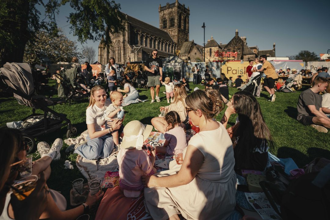 Paisley Food and Drink Festival 2026 gets under way in sunshine
