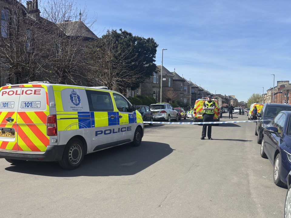 Glasgow street remains closed as bomb squad destroy item at scene where teenage boys ‘launched fireworks’