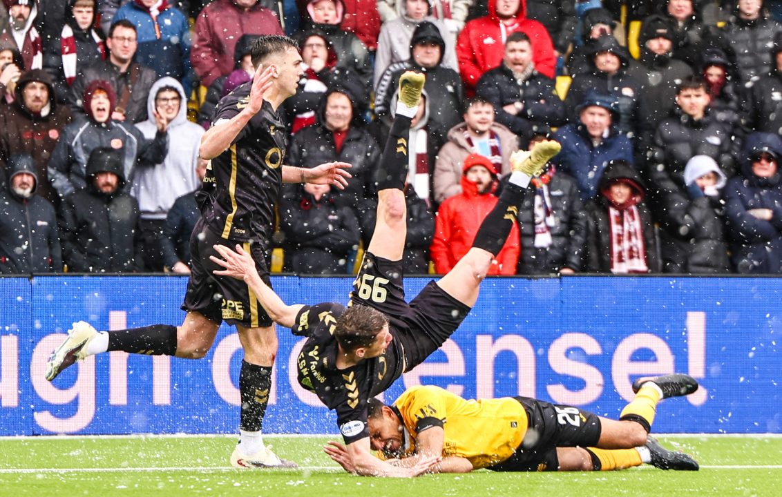 Hearts regain lead in title race following 2-2 draw with Livingston