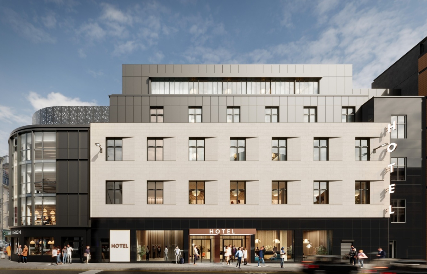 the building at Glasgow's 'Four Corners' is set to undergo a makeover