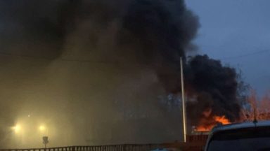 Firefighters called to blaze near Fife primary school