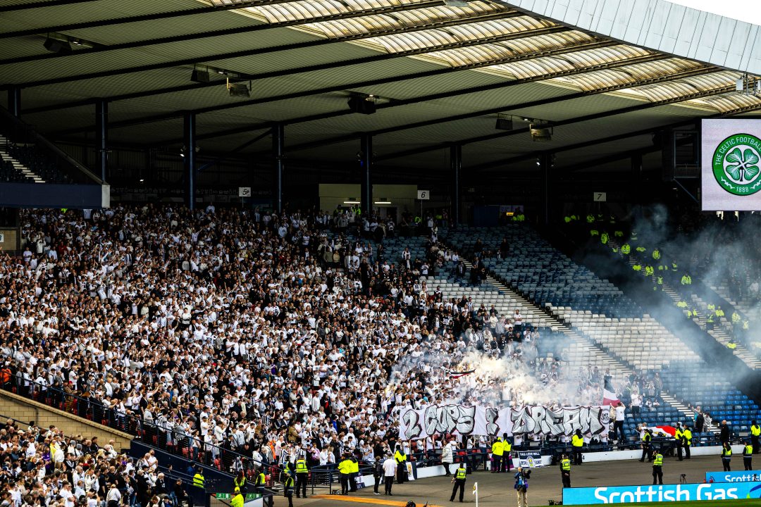 St Mirren say ‘families and young children felt unsafe’ at Hampden Celtic clash