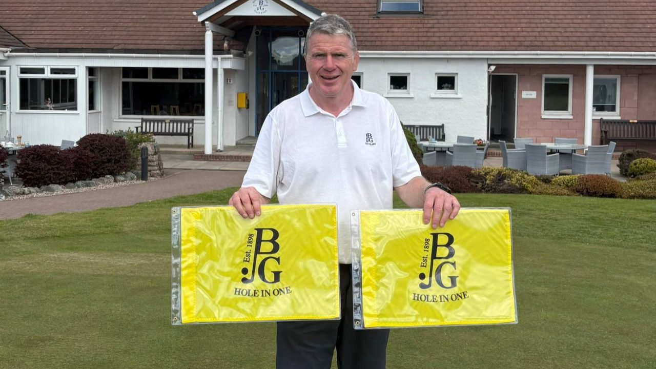Scots golfer beats odds of 67 million to one after hitting two holes in one in same round