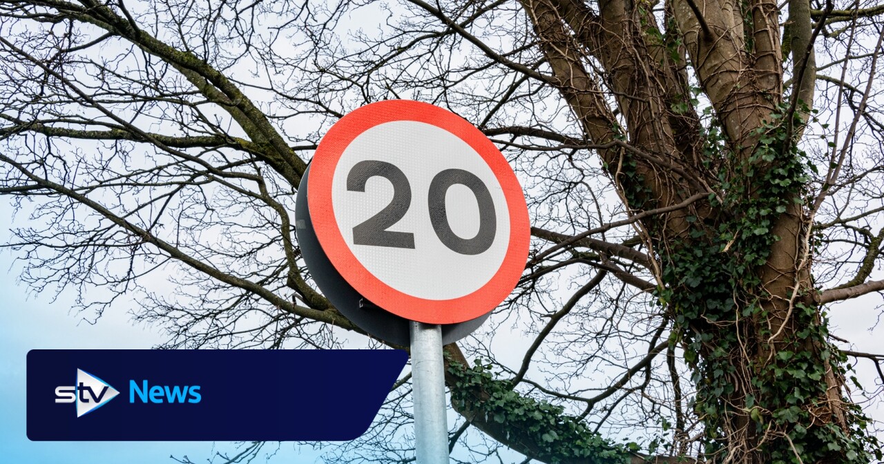 What areas in Glasgow are set to roll out new 20mph speed limits? | STV ...