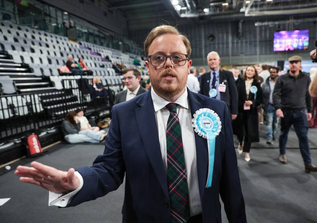 Reform UK elects Scottish deputy leader