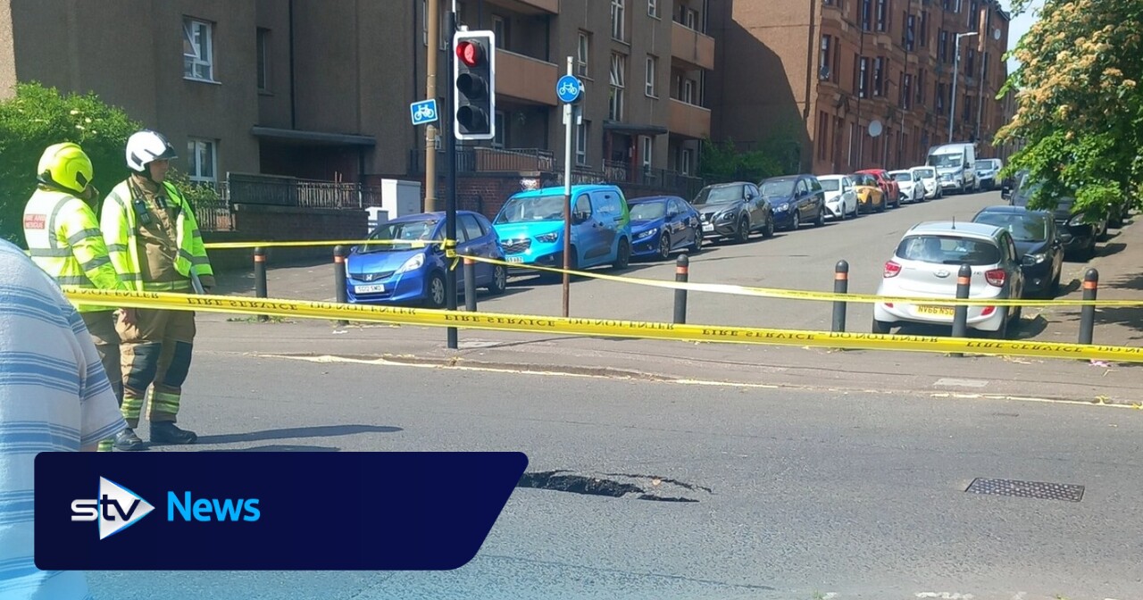 Roads to remain closed after burst water main causes sinkhole