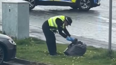 Officers called to ‘suspicious item’ in bin bag on Kirkcaldy street