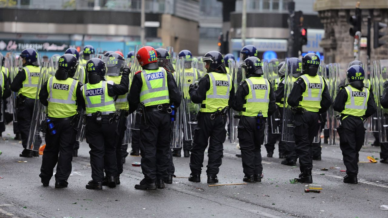 Police call for discussions after officers injured during Celtic celebrations
