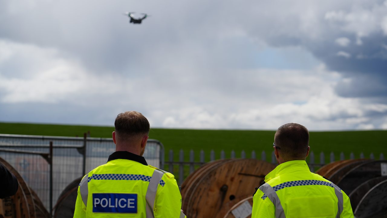 British Transport Police launch drones in Edinburgh and Glasgow to crack down on crime on railway