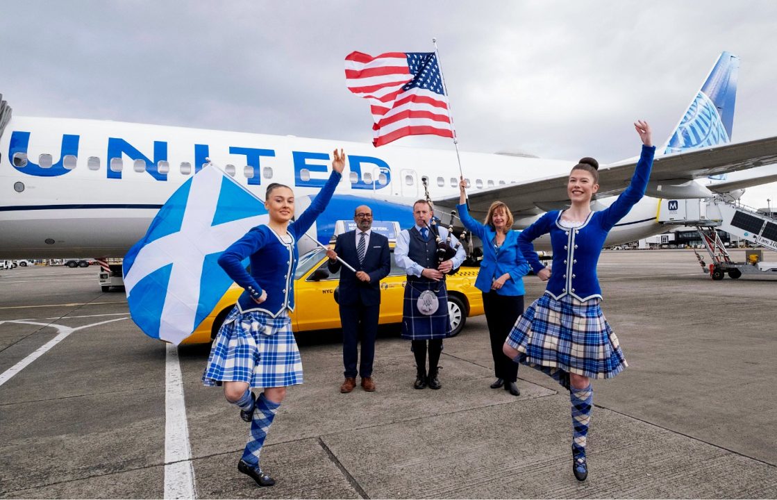 United Airlines launches nonstop daily seasonal flights between Glasgow and New York