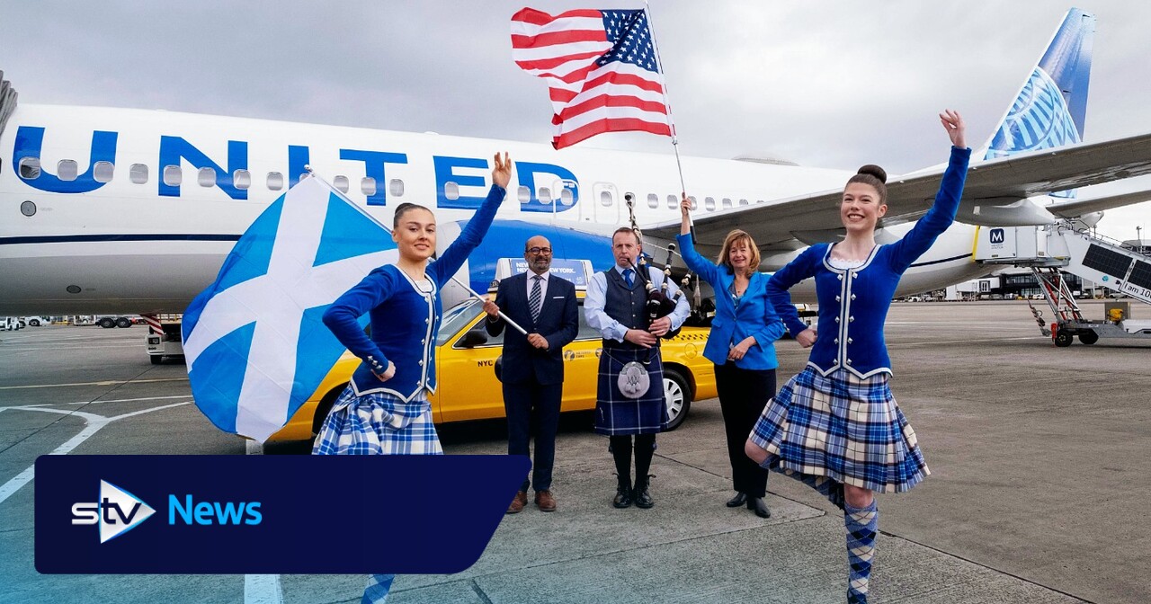 United Airlines launches direct flights between Glasgow and New York