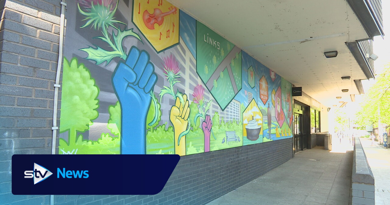 New community mural brings colour and local stories to shopping centre