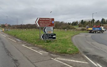 Man in hospital and three arrested after disturbance on A9