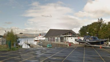 Hunt for masked suspect after man ‘attacked with blade’ on Loch Lomond