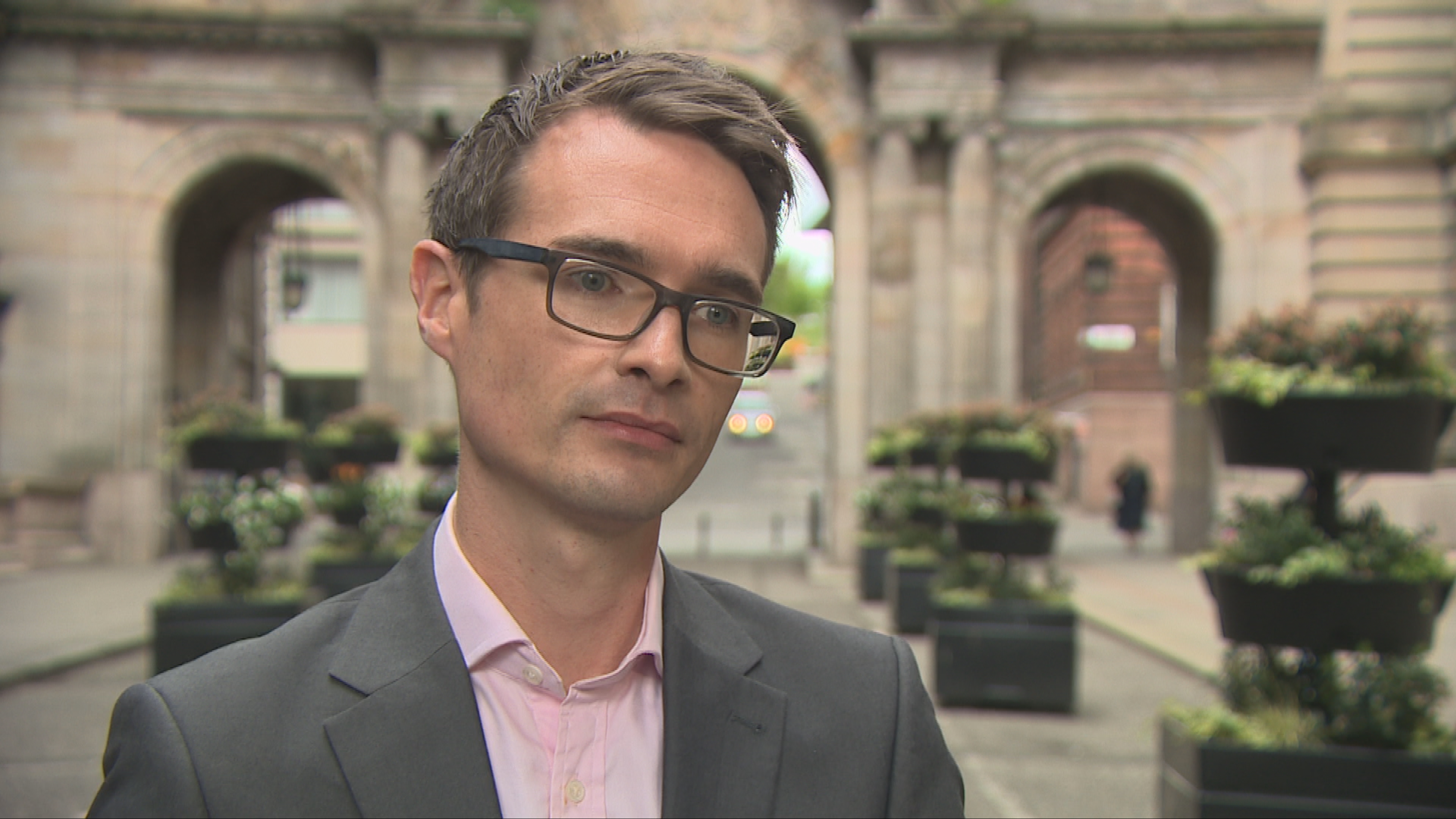 Transport convenor Angus Millar