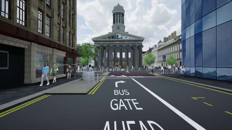 New bus gate at Glasgow's Duke of Wellington statue to come into force ...