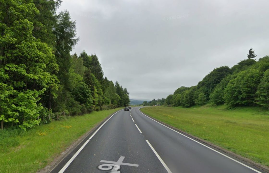 Drivers issued warning as A9 closed in both directions after crash near Pitlochry