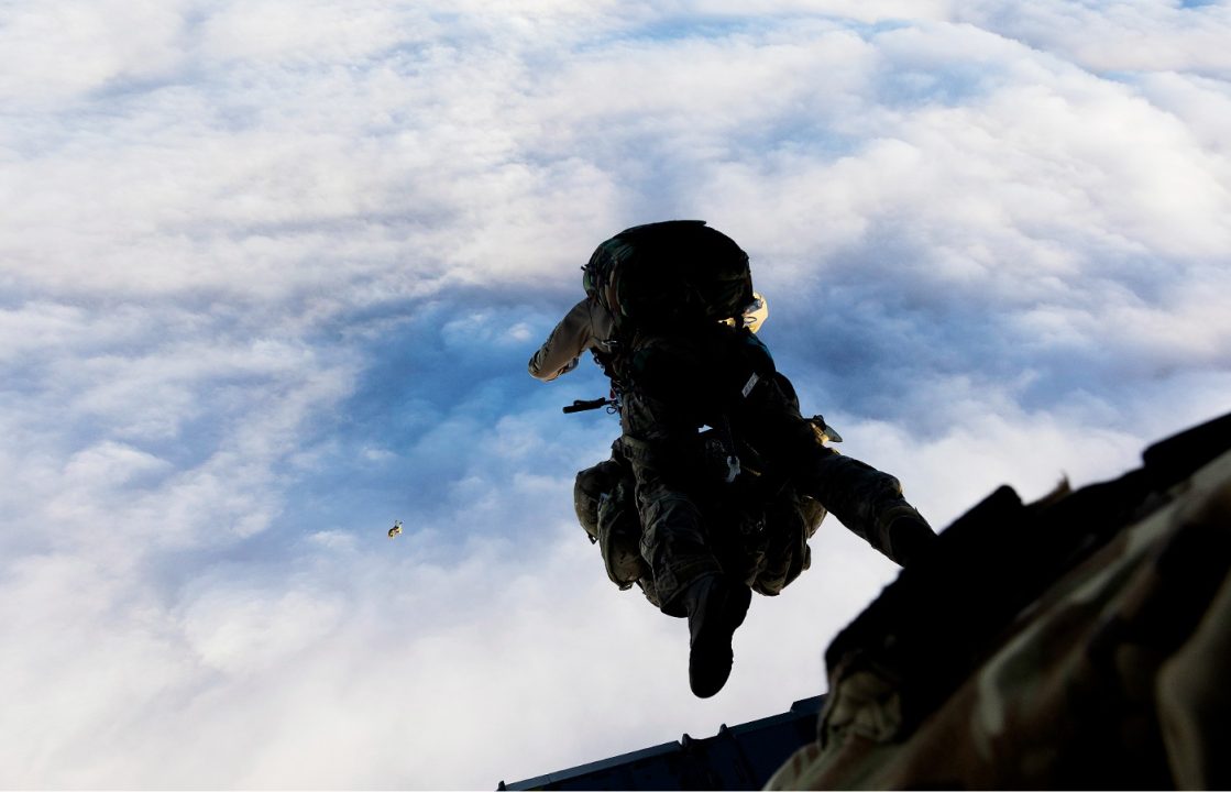 Army team parachutes onto remote island to aid Brit with hantavirus