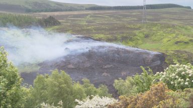 Scottish wildfire warning cancelled despite crews continuing to battle Pentland Hills blaze