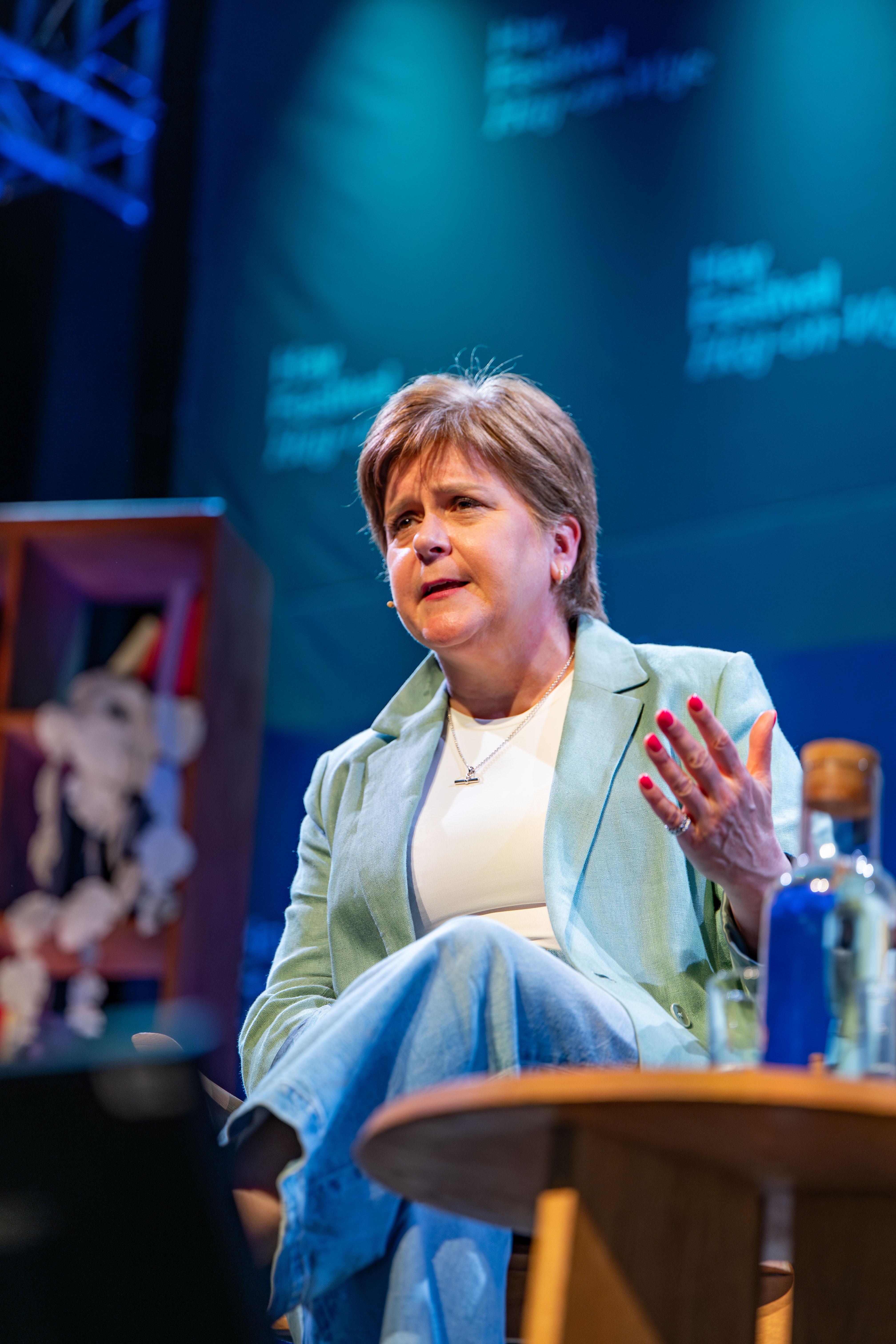 Ms Sturgeon said people have been ‘quick to point the finger of suspicion at me’