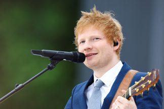 Ed Sheeran beats Taylor Swift to be named UK’s most-played artist in 2025