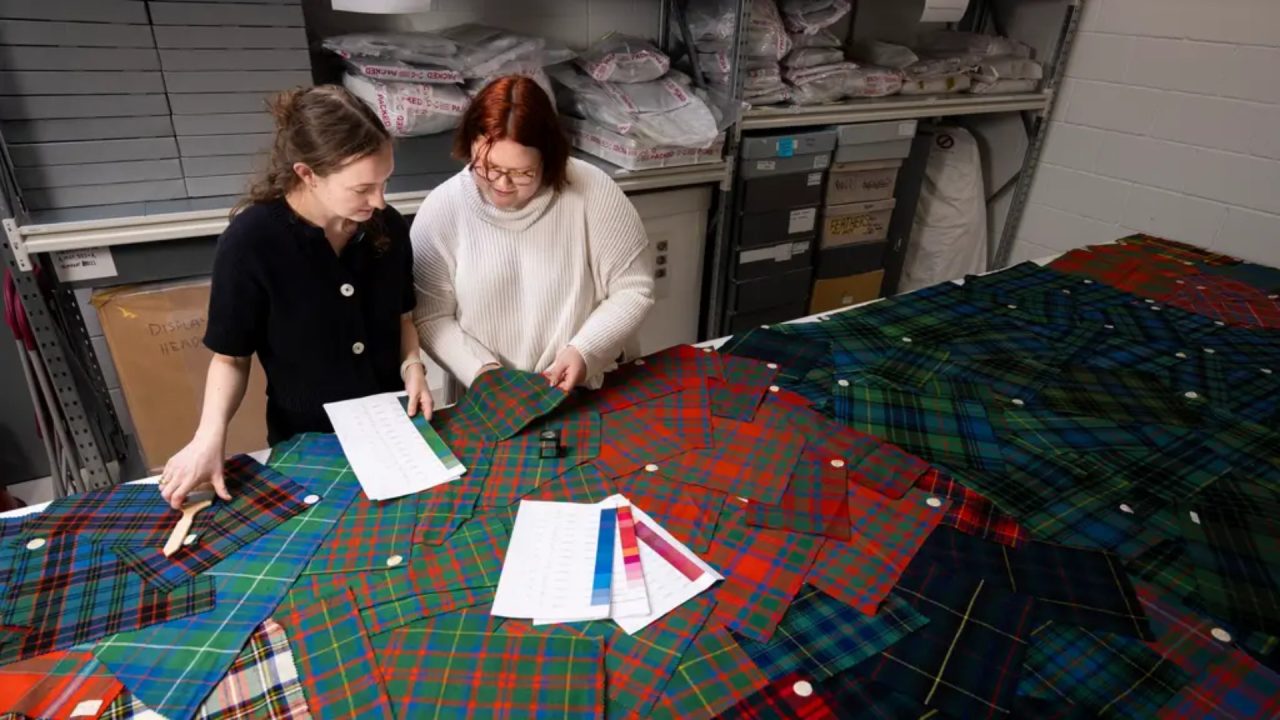 ‘Exceptional’ tartan archive gifted to the nation