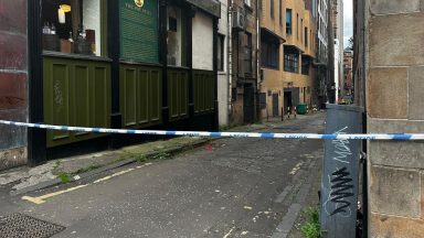 City centre lane cordoned off by police following report of rape