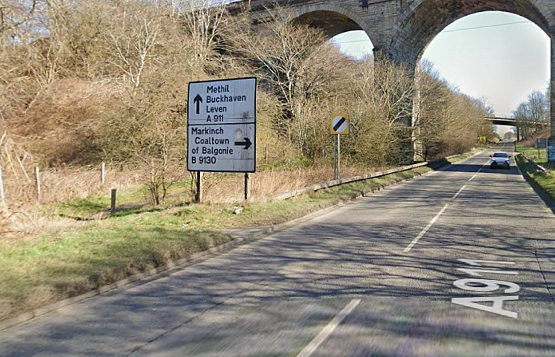 Motorcylist, 48, dies at scene of crash with van in Fife