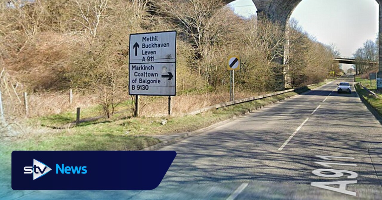 Motorcylist, 48, dies at scene of crash with van in Fife | STV News
