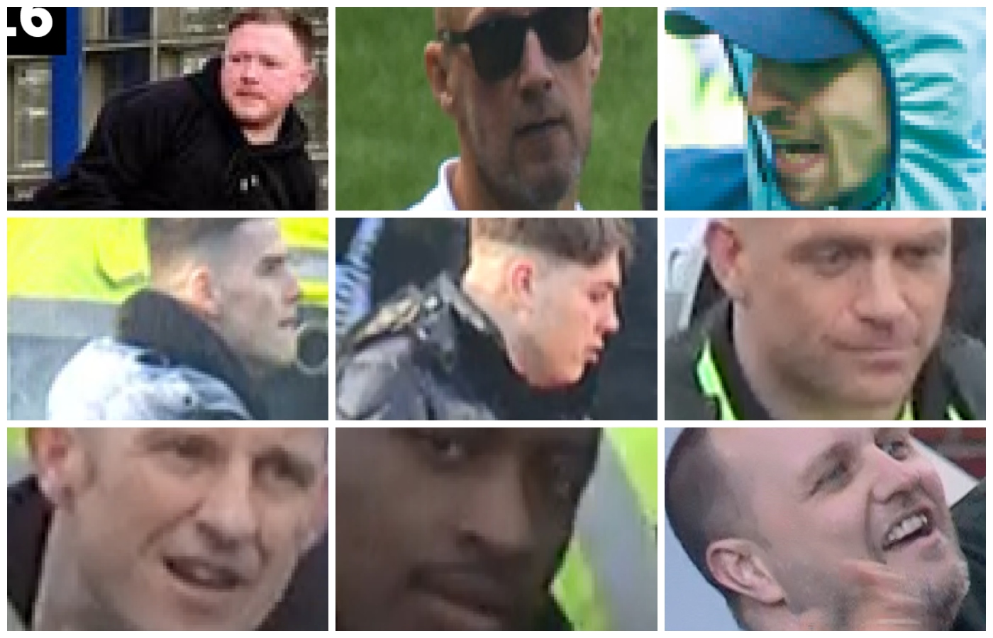 Police release CCTV images of 24 people following Old Firm disorder