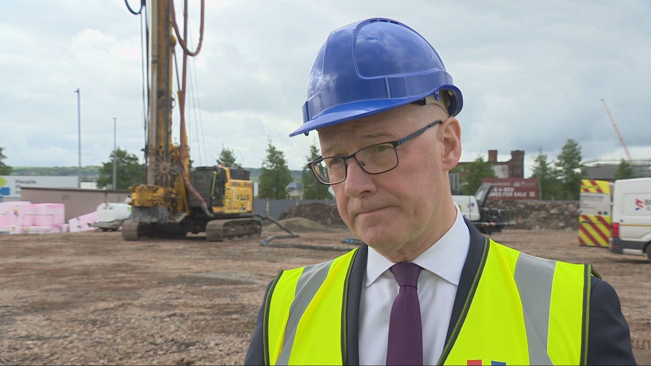 First Minister John Swinney to look at football banning orders and pitch invasions following title disorder