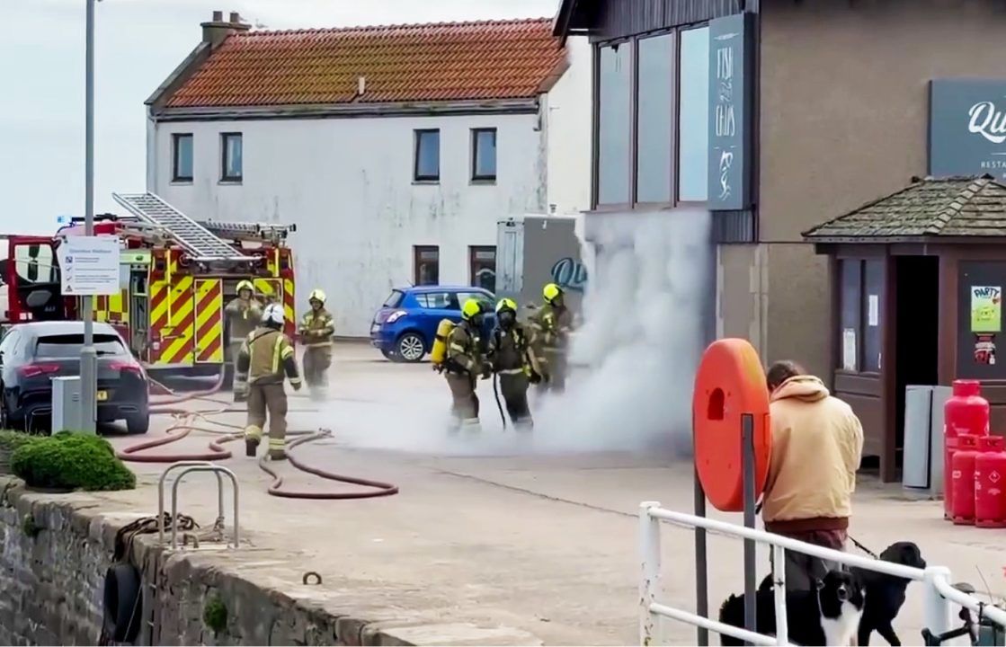 Fire engulfs popular Gourdon fish and chip shop