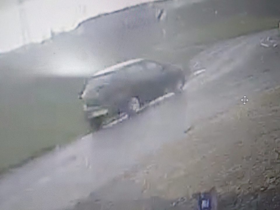Police hunting driver after crash with cyclist release image of car