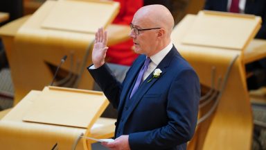 MSPs sworn in at Holyrood for new Scottish Parliament term