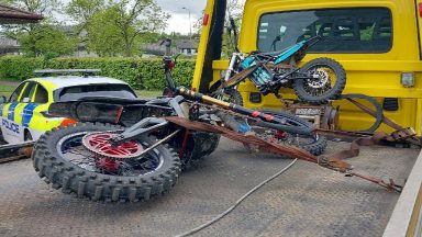 Nine-year-old boy charged with road traffic offences amid off-road motorbike crackdown in Dundee