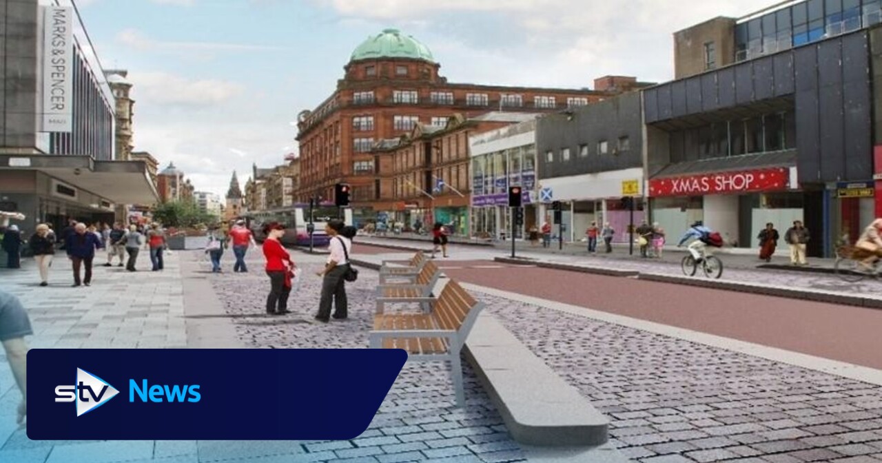 Warning of disruption as work on Glasgow's Argyle Street revamp to begin