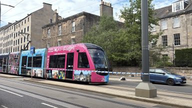 Teenager seriously injured after being hit by tram in Edinburgh