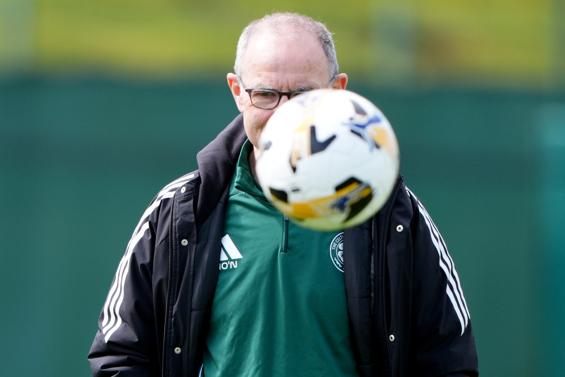 Celtic manager Martin O'Neill during a training session at Lennoxtown Training Centre. Picture date: Friday May 15, 2026.