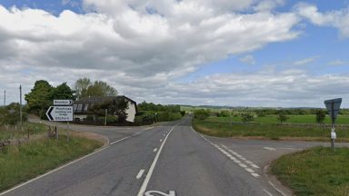 Motorcyclist fighting for life after being hit by double-decker bus on A92