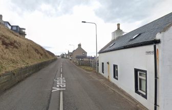 Man airlifted to hospital after car crashes into building in Buckie