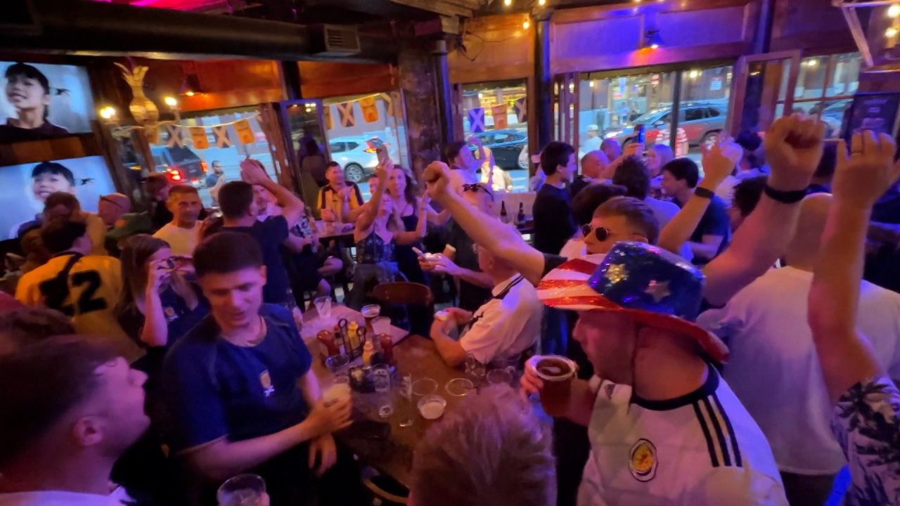 Tartan Army in Boston: 6.30am bagpipe wake-up call, beer running dry and soaring temperatures