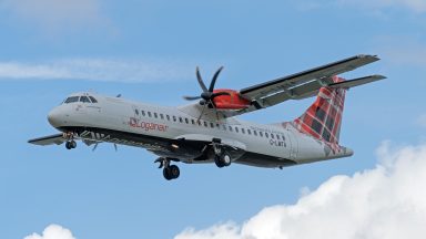Loganair flight makes emergency landing at Aberdeen airport after ‘technical issue’