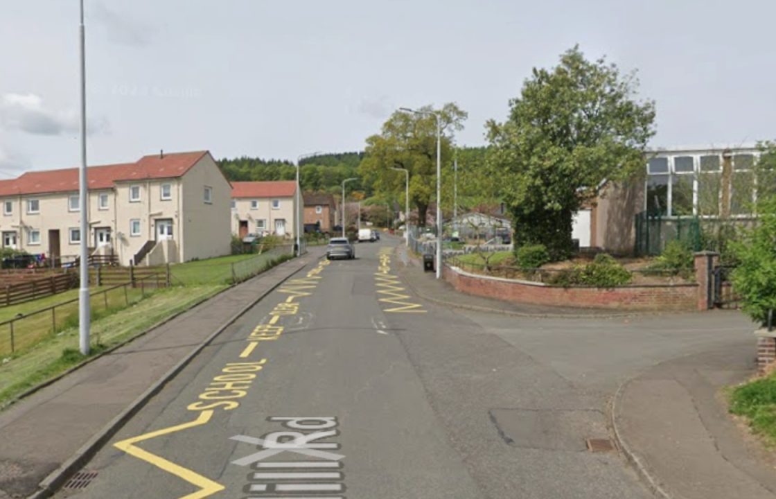 Elderly man in hospital after being struck by unoccupied car near Ballingry primary school