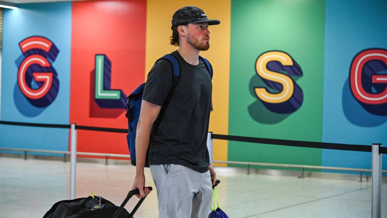 Scotland players arrive back home after World Cup exit